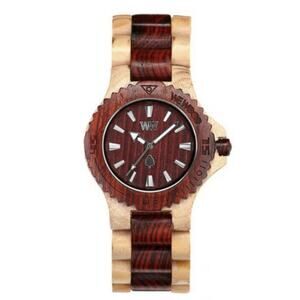 WeWood Date Bicolor Beige Brown Wooden Wood We Wood Watch Brand New In Box